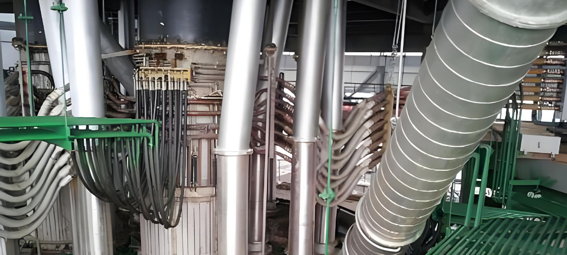 Reasonable Arrangement of Busbars Position for Submerged Arc Furnace