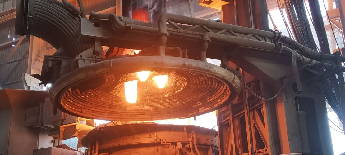 Electric Arc Furnace Electrode Arm and Adjustment System