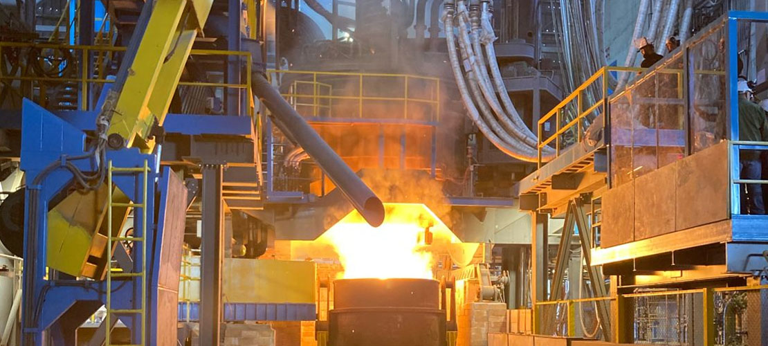Advantages of the Electric Blowing Tundish (EBT) Electric Arc Furnace