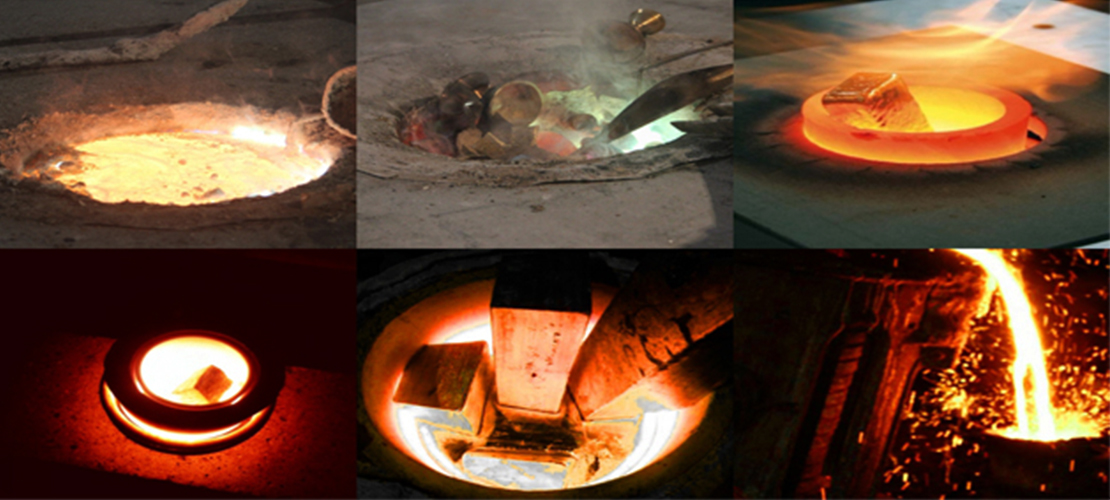 Working Process of Steel Melting Induction Furnace
