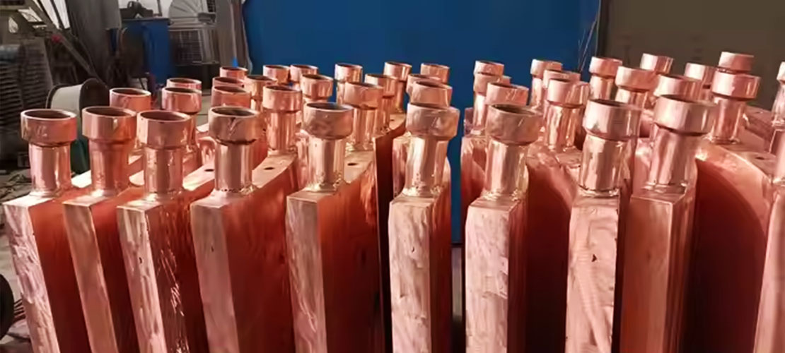 Direct-Cooled Forged Copper Tiles