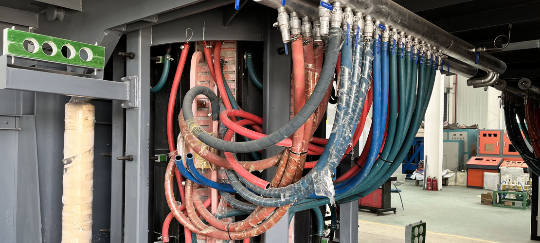Medium-frequency induction furnace water-cooled cables Medium-frequency induction furnace water-cooled cables