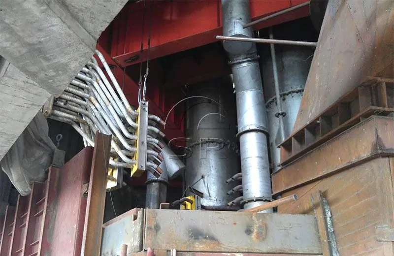 silicon metal submerged arc furnace