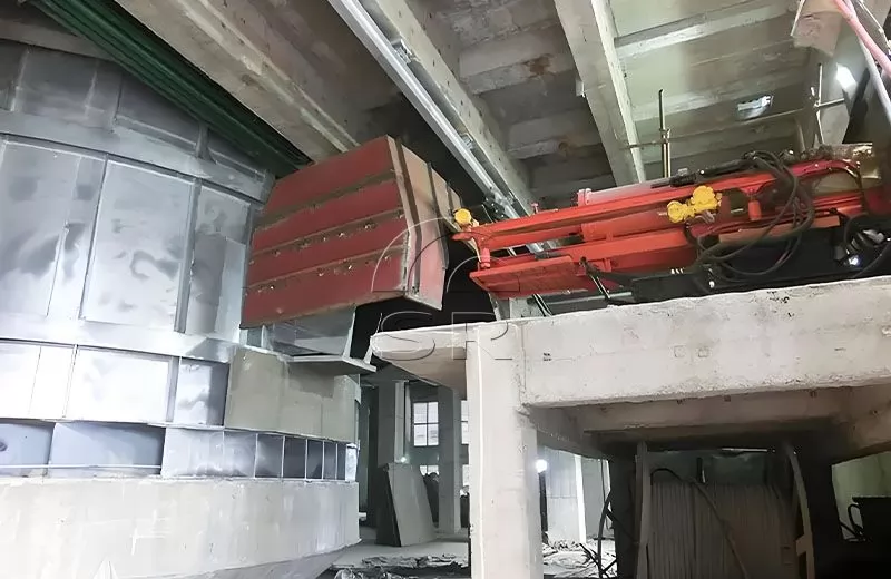 Submerged Arc Furnace Open-hole Plugging Machine