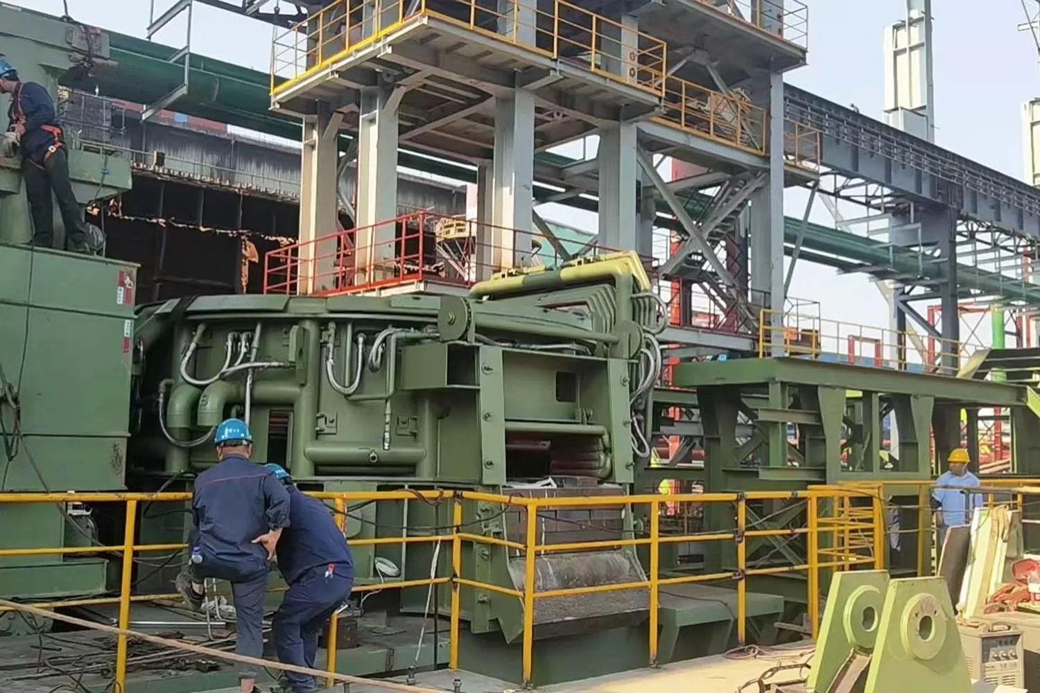 50-ton Electric Arc Furnace Project in Brazil