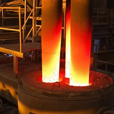 Power consumption of alloy refining furnace