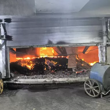 Practice of Waste Heat Utilization from Flue Gas of Ferroalloy Submerged Arc Furnace