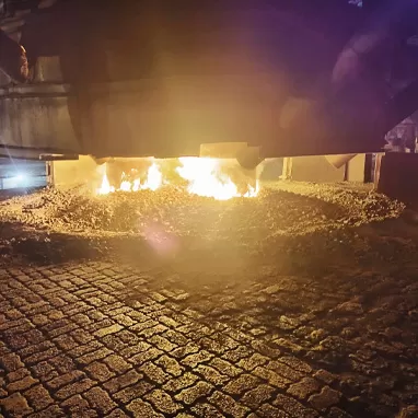 Technical Equipment of a 16500KVA Ferroalloy Submerged Arc Furnace