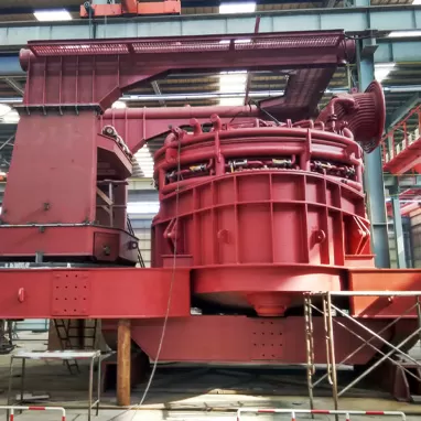 45t-EBT High-Impedance Arc Furnace Operation Sequence